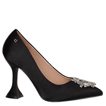 UNA HEALY WOMENS COURT SHOE - BLACK